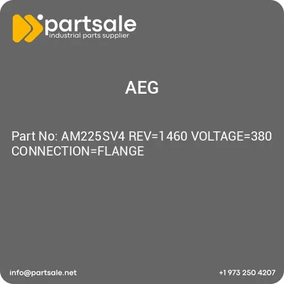am225sv4-rev1460-voltage380-connectionflange