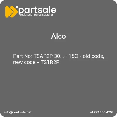 tsar2p-30-15c-old-code-new-code-ts1r2p