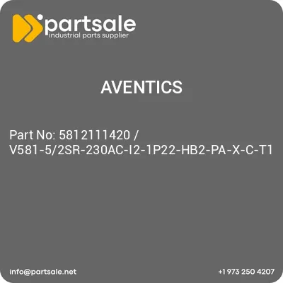 5812111420-v581-52sr-230ac-i2-1p22-hb2-pa-x-c-t1