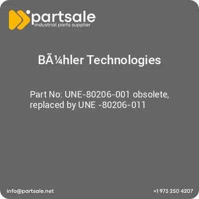 une-80206-001-obsolete-replaced-by-une-80206-011