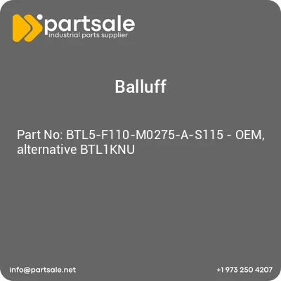 btl5-f110-m0275-a-s115-oem-alternative-btl1knu