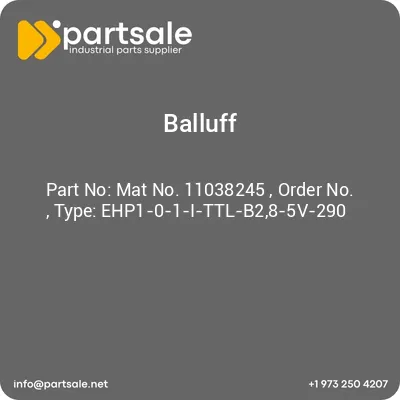 mat-no-11038245-order-no-type-ehp1-0-1-i-ttl-b28-5v-290