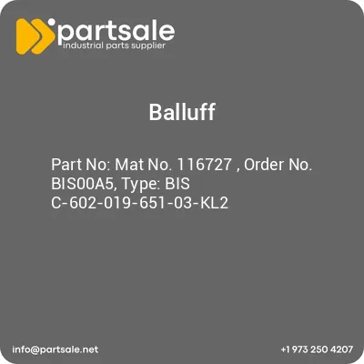 mat-no-116727-order-no-bis00a5-type-bis-c-602-019-651-03-kl2