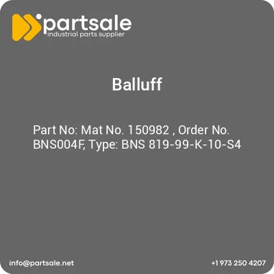 mat-no-150982-order-no-bns004f-type-bns-819-99-k-10-s4