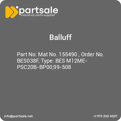 mat-no-155490-order-no-bes038f-type-bes-m12me-psc20b-bp0099-508