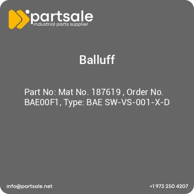 mat-no-187619-order-no-bae00f1-type-bae-sw-vs-001-x-d