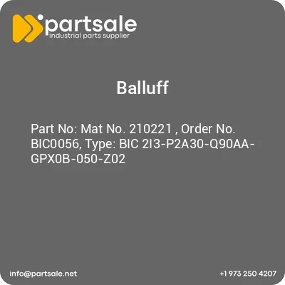 mat-no-210221-order-no-bic0056-type-bic-2i3-p2a30-q90aa-gpx0b-050-z02
