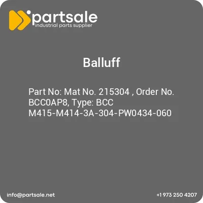 mat-no-215304-order-no-bcc0ap8-type-bcc-m415-m414-3a-304-pw0434-060