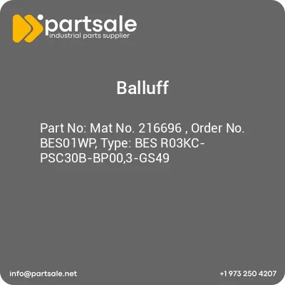 mat-no-216696-order-no-bes01wp-type-bes-r03kc-psc30b-bp003-gs49