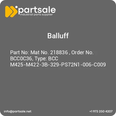 mat-no-218836-order-no-bcc0c36-type-bcc-m425-m422-3b-329-ps72n1-006-c009