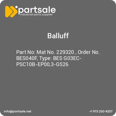 mat-no-229320-order-no-bes040f-type-bes-g03ec-psc10b-ep003-gs26