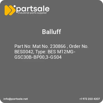 mat-no-230866-order-no-bes0042-type-bes-m12mg-gsc30b-bp003-gs04