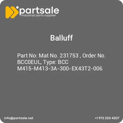 mat-no-231753-order-no-bcc0eul-type-bcc-m415-m413-3a-300-ex43t2-006