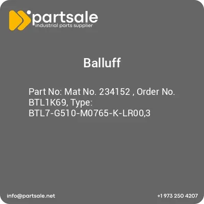 mat-no-234152-order-no-btl1k69-type-btl7-g510-m0765-k-lr003