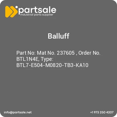 mat-no-237605-order-no-btl1n4e-type-btl7-e504-m0820-tb3-ka10