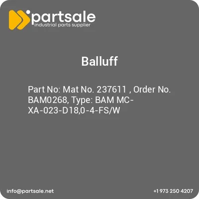 mat-no-237611-order-no-bam0268-type-bam-mc-xa-023-d180-4-fsw