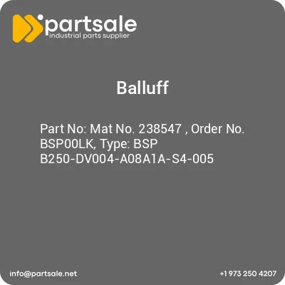 mat-no-238547-order-no-bsp00lk-type-bsp-b250-dv004-a08a1a-s4-005