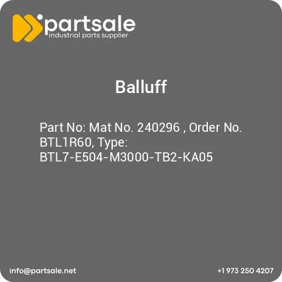 mat-no-240296-order-no-btl1r60-type-btl7-e504-m3000-tb2-ka05