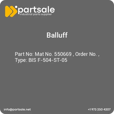 mat-no-550669-order-no-type-bis-f-504-st-05