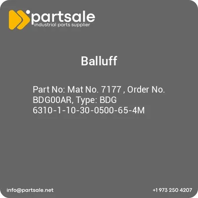 mat-no-7177-order-no-bdg00ar-type-bdg-6310-1-10-30-0500-65-4m