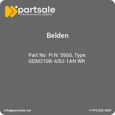 pn-5960-type-gdm210b-a0u-1an-wr