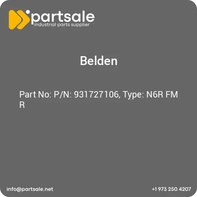pn-931727106-type-n6r-fm-r