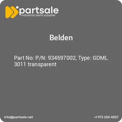 pn-934597002-type-gdml-3011-transparent
