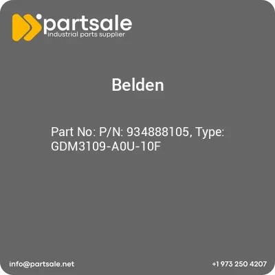 pn-934888105-type-gdm3109-a0u-10f