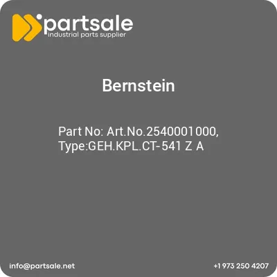 artno2540001000-typegehkplct-541-z-a