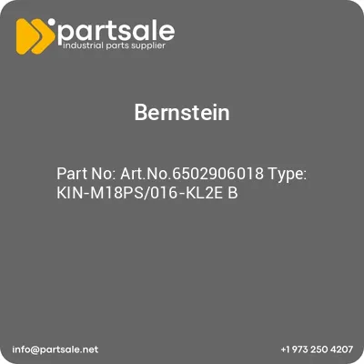 artno6502906018-type-kin-m18ps016-kl2e-b