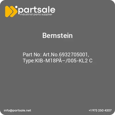 artno6932705001-typekib-m18pa005-kl2-c