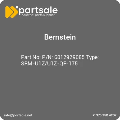 pn-6012929085-type-srm-u1zu1z-qf-175