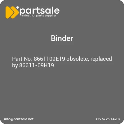 8661109e19-obsolete-replaced-by-86611-09h19