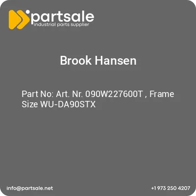 art-nr-090w227600t-frame-size-wu-da90stx