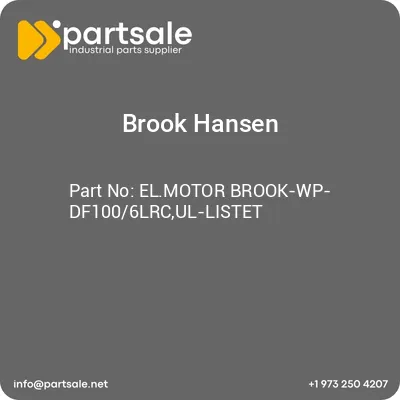 elmotor-brook-wp-df1006lrcul-listet
