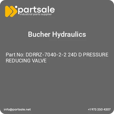 ddrrz-7040-2-2-24d-d-pressure-reducing-valve