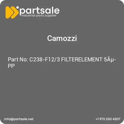 c238-f123-filterelement-5a-pp