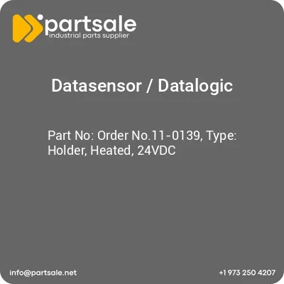 order-no11-0139-type-holder-heated-24vdc