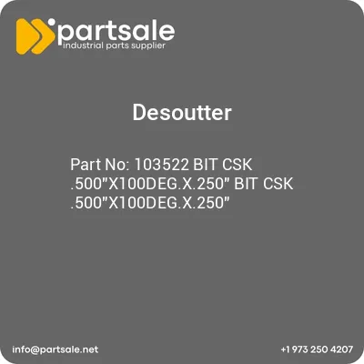 103522-bit-csk-500x100degx250-bit-csk-500x100degx250