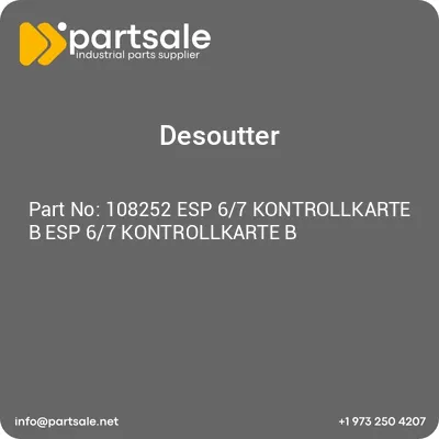 108252-esp-67-kontrollkarte-b-esp-67-kontrollkarte-b