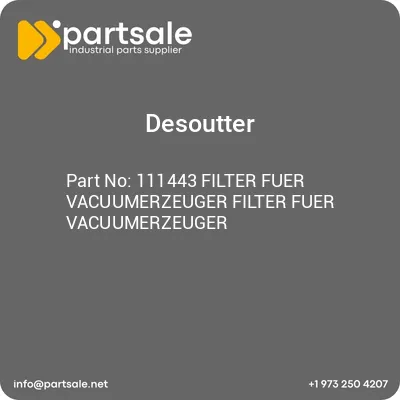 111443-filter-fuer-vacuumerzeuger-filter-fuer-vacuumerzeuger