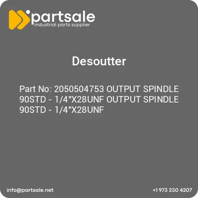2050504753-output-spindle-90std-14x28unf-output-spindle-90std-14x28unf