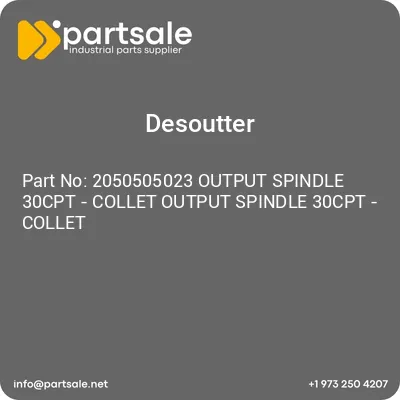 2050505023-output-spindle-30cpt-collet-output-spindle-30cpt-collet