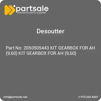 2050505443-kit-gearbox-for-ah-960-kit-gearbox-for-ah-960