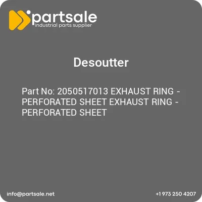 2050517013-exhaust-ring-perforated-sheet-exhaust-ring-perforated-sheet