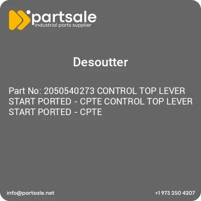 2050540273-control-top-lever-start-ported-cpte-control-top-lever-start-ported-cpte