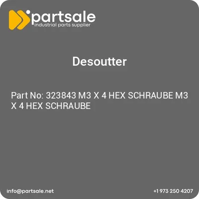 323843-m3-x-4-hex-schraube-m3-x-4-hex-schraube