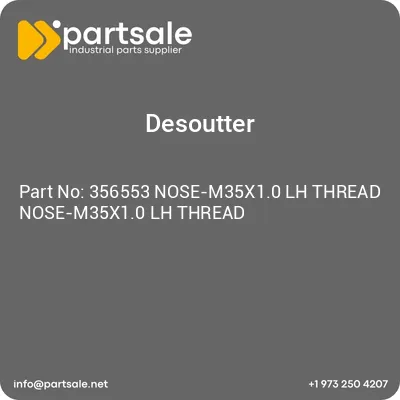 356553-nose-m35x10-lh-thread-nose-m35x10-lh-thread