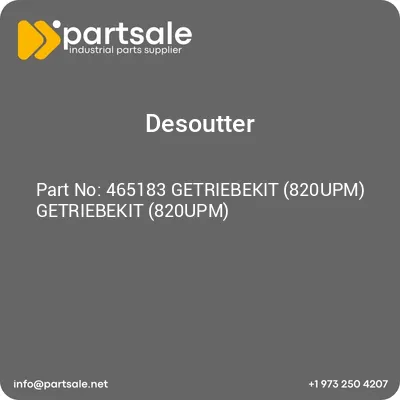 465183-getriebekit-820upm-getriebekit-820upm