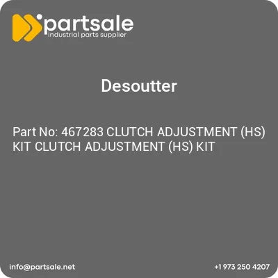 467283-clutch-adjustment-hs-kit-clutch-adjustment-hs-kit
